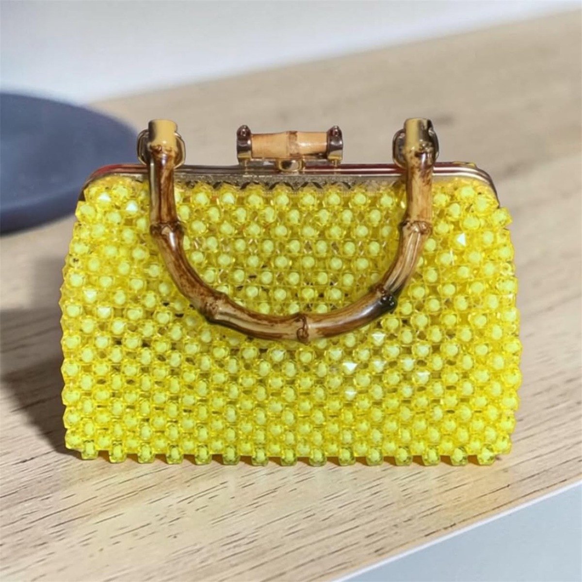 Sac Perle Jaune