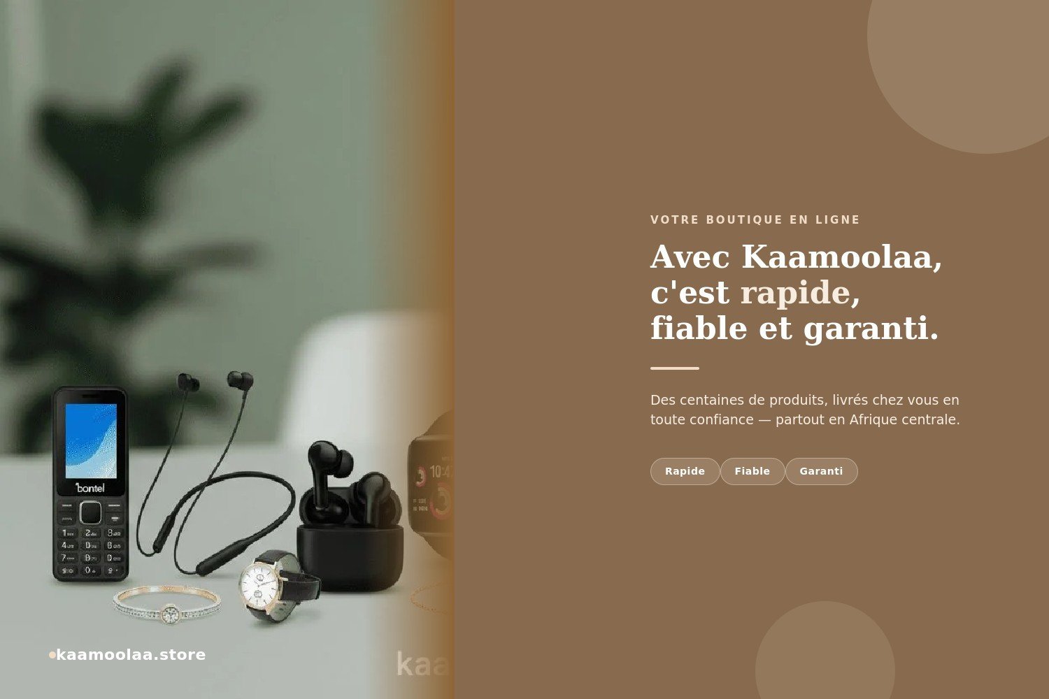 Kaamoolaa  Store promo